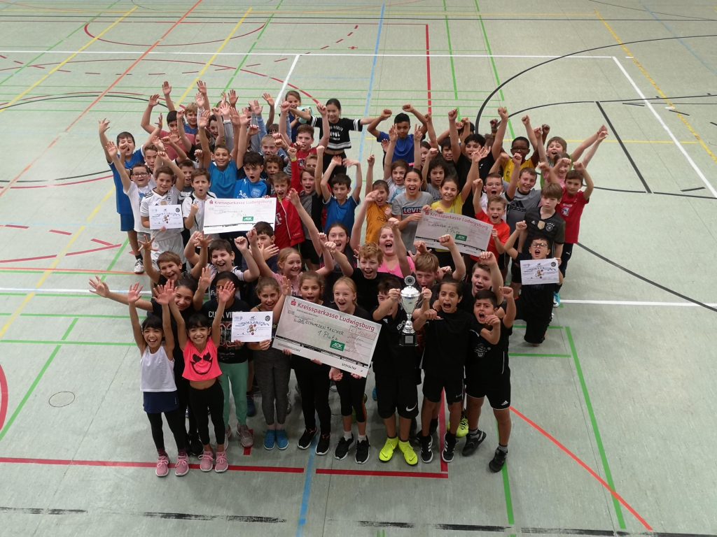 Knapp am Hattrick vorbei - Völkerballturnier der 5er